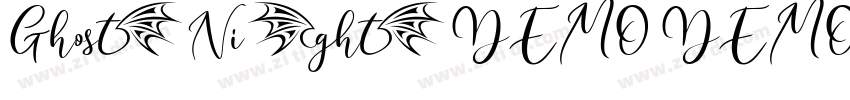 GhostNightDEMO DEMO字体转换